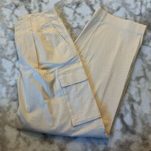 a new day Beige Cargo Pants - Utility Pocket Detail